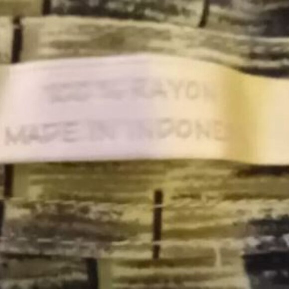 Campia Moda Men’s Hawaiian Shirt Size L Short Sleeve Button Front Collar EUC - Picture 9 of 15